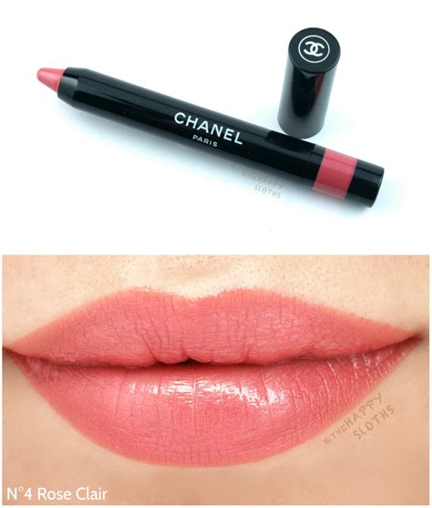 chanel le rouge crayon de couleur rose clair|Chanel lip liner 05.